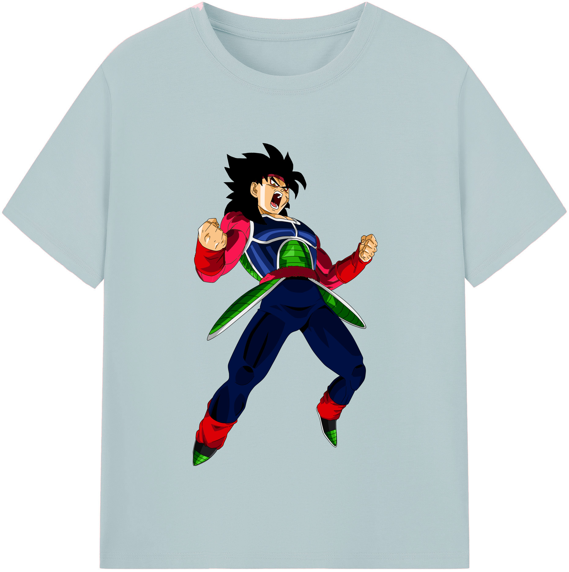 （画像用） ドラゴンボール バーダック DRAGON BALL Burdock 綿100％半袖Tシャツ（フロントプリント）